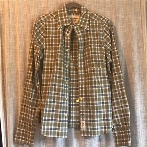 Abercrombie & Fitch button up plaid casual